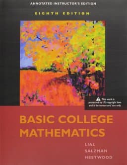Basic College Mathematics 9780321572349