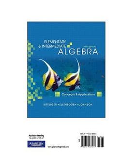Elementary and Intermediate Algebra 9780321588265