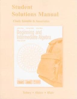 Beginning and Intermediate Algebra 9780321588715