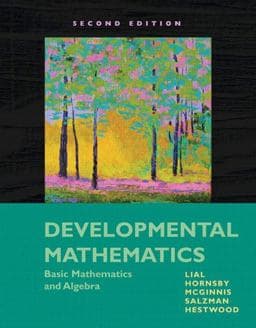 Developmental Mathematics 9780321599209