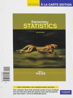 Elementary Statistics, Books a la Carte Edition 9780321697929