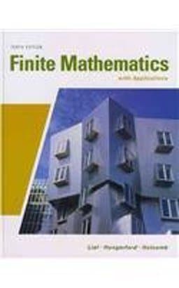 Finite Mathematics with Applications plus MyMathLab/MyStatLab Student Access Code Card 9780321708939