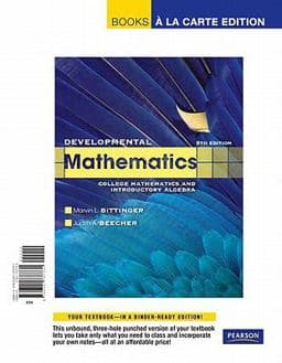 Developmental Mathematics, Books a la Carte Edition 9780321737731