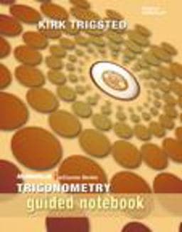 Guided Notebook for MyMathLab Trigonometry by Trigsted 9780321758293