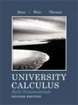 University Calculus 9780321759900
