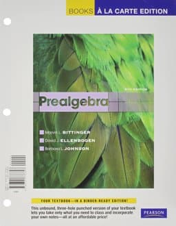 Prealgebra 9780321771858