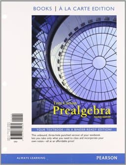Prealgebra, Books a la Carte Edition 9780321782960
