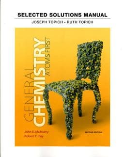 Student Solutions Manual for General Chemistry 9780321813329