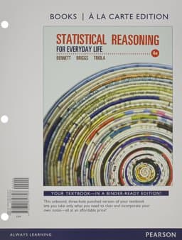 Statistical Reasoning for Everyday Life, a la Carte 9780321817747