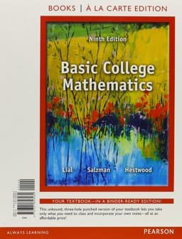 Basic College Mathematics, Books a la Carte Edition 9780321826282