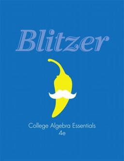 College Algebra Essentials 9780321833655