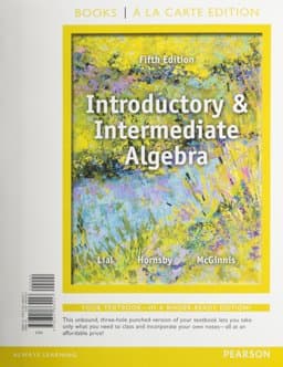 Introductory and Intermediate Algebra, Books a la Carte Edition 9780321865557