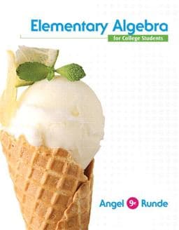 Elementary Algebra for College Students 9780321868060