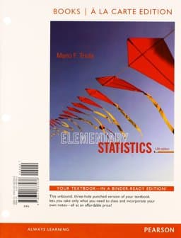 Elementary Statistics 9780321869470