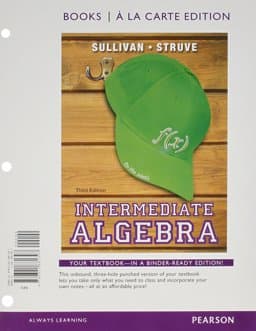 Intermediate Algebra 9780321915122