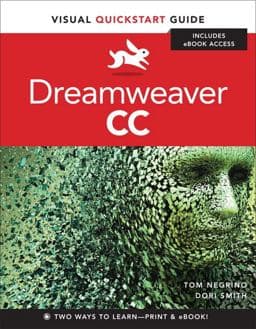 Dreamweaver CC: Visual QuickStart Guide 9780321929518