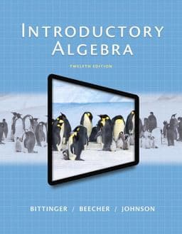 Introductory Algebra 9780321951724