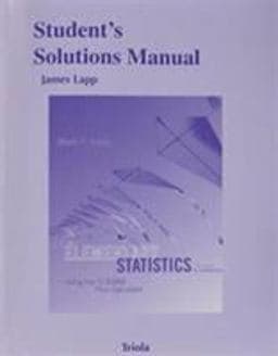 Student Solutions Manual for Elementary Statistics Using the TI-83/84 Plus Calculator 9780321953865