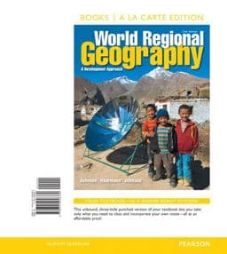 World Regional Geography 9780321958389