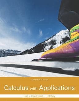 Calculus with Applications 9780321979421