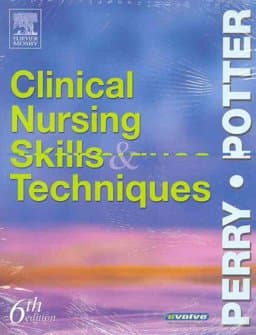 Clinical Nursing Skills and Techniques Text and Checklists Package 9780323031608