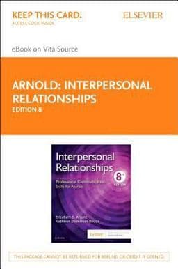 Interpersonal Relationships Elsevier EBook on VitalSource (Retail Access Card) 9780323635899
