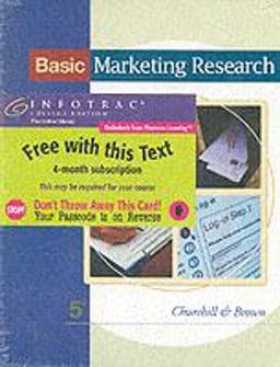 Basic Marketing Research 9780324190977