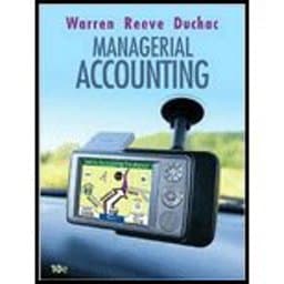 Managerial Accounting 9780324809671
