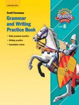 Reading 2007 Grammar and Writing Practice Book Grade 6 9780328146277