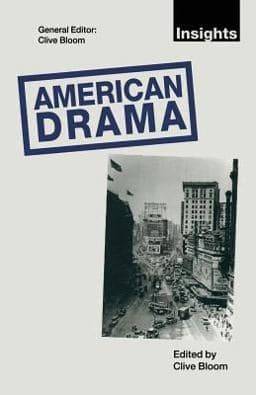 American Drama 9780333532874