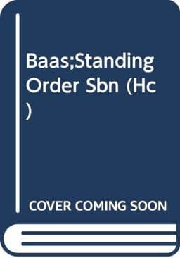 Baas;Standing Order Sbn (Hc) 9780333714614