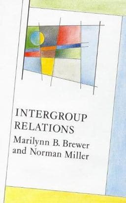 Intergroup Relations 9780335092604