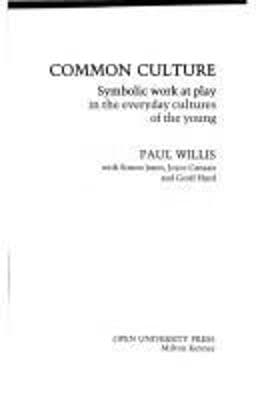 Common Culture 9780335094318