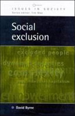 Social Exclusion 9780335199747