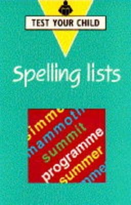 Spelling Lists 9780340616529