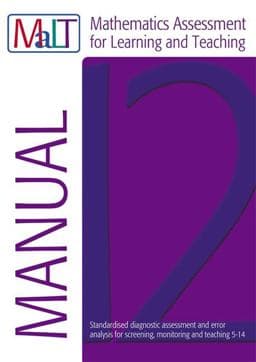 Mathematics Assessment for Learning and Teaching 12 Manual 9780340886526