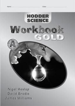 Hodder Science a Gold Workbook - Inspection Copy 9780340888292