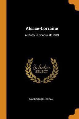 Alsace-Lorraine 9780342013982