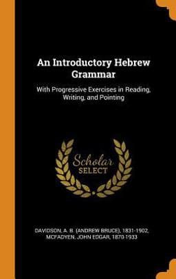 An Introductory Hebrew Grammar 9780343204082