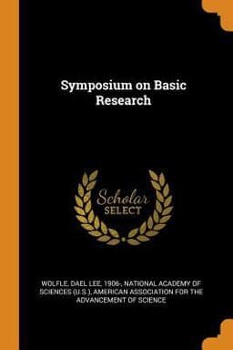 Symposium on Basic Research 9780343285746