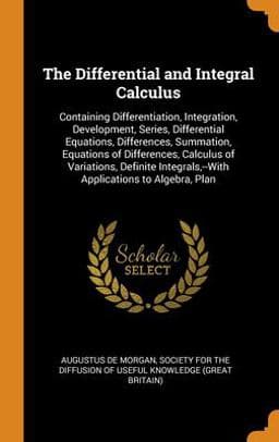 The Differential and Integral Calculus 9780344202100