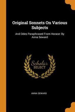 Original Sonnets on Various Subjects 9780344324345