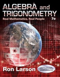 Bundle: Algebra and Trigonometry: Real Mathematics, Real People, Loose-Leaf Version, 7th + WebAssign Printed Access Card, Single-Term 9780357011164