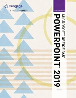 Illustrated MicrosoftOffice 365 and PowerPoint 2019 Comprehensive 9780357025710