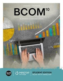 Bundle: BCOM, 10th + MindTap, 1 Term Printed Access Card 9780357026588