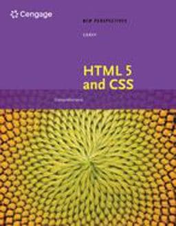 New Perspectives on HTML 5 and CSS: Comprehensive 9780357107140