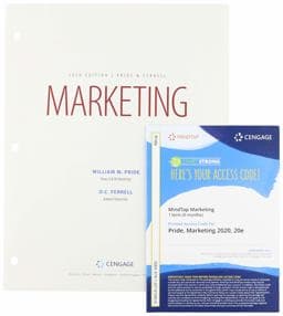 Bundle: Marketing, Loose-Leaf Version, 20th + MindTap, 1 Term Printed Access Card 9780357256206