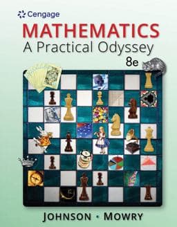 Bundle: Mathematics: a Practical Odyssey, Loose-Leaf Version, 8th + WebAssign with Corequisite Support, Single-Term Printed Access Card 9780357537343