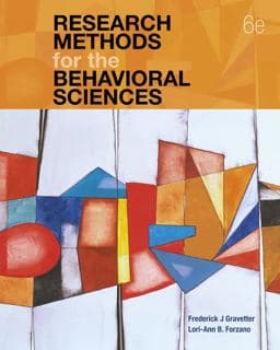 Research Methods for the Behavioral Sciences (with APA Card) 9780357602003