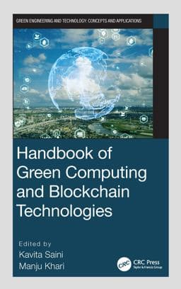 Handbook of Green Computing and Blockchain Technologies 9780367620110